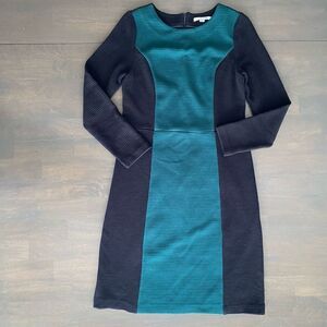 Boden Serena Ponte Colorblock sheath dress